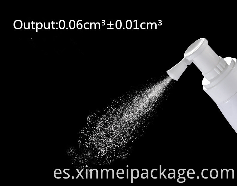 powder spray bottle pump